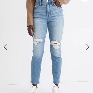 NWT Madewell Curvy Perfect Vintage Jeans